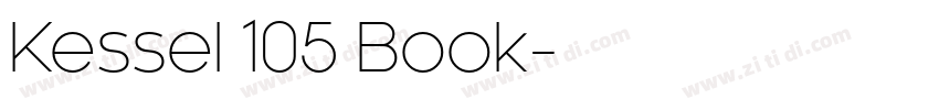 Kessel 105 Book字体转换
